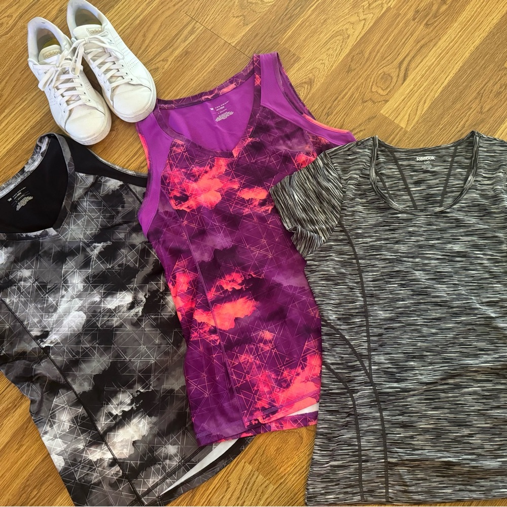 3 pack activewear tops